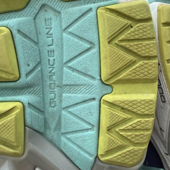 ASICS Running Shoes Womens Size 7 Navy Teal Gel DuoMax AHAR Guidance Line T6A8N - Picture 14 of 16